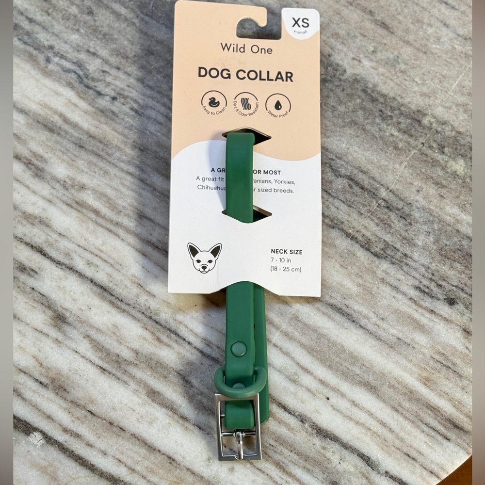 Wild One Collar- Spruce (Size: XS)